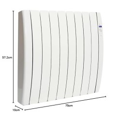 Radiateur électrique HAVERLAND 1200W RC8TTS INERZIA