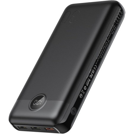 BATTERIE EXTERNE VEGER POWER BANK V3008 X001S098QV 30000 mAh